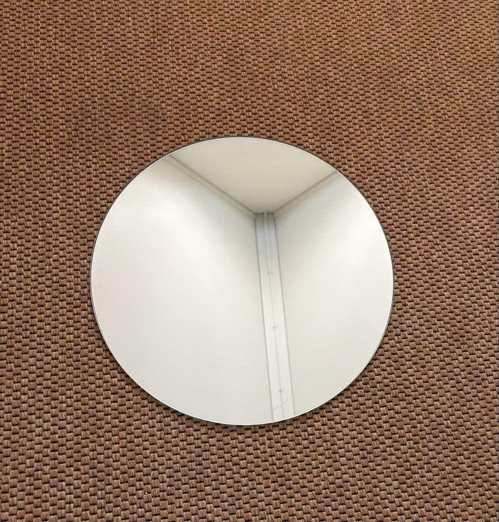 Nieuwe WC/badkamer spiegel - rond, diameter 40cm, Huis en Inrichting, Woonaccessoires | Spiegels, Ophalen, Minder dan 50 cm, Rond