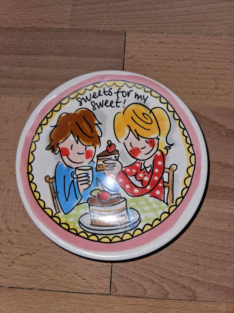 Blond Amsterdam petit four bordjes, Blond Amsterdam, Ophalen of Verzenden, Zo goed als nieuw, Bord(en)