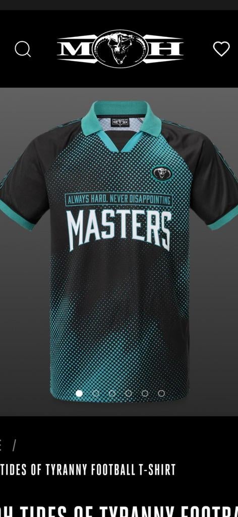 Masters of Hardcore voetbalshirt XXL - Nieuw, Ophalen of Verzenden, Nieuw, Overige maten