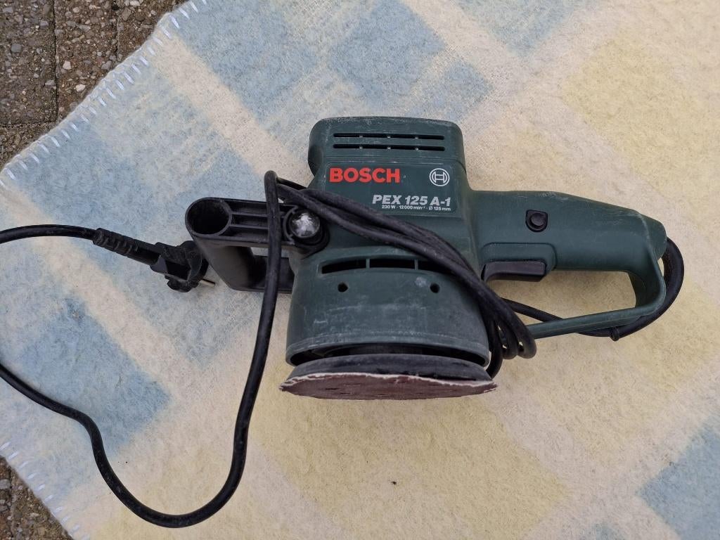 Bosch PEX 125 A-1, excentrische schuurmachine, Ophalen, Gebruikt