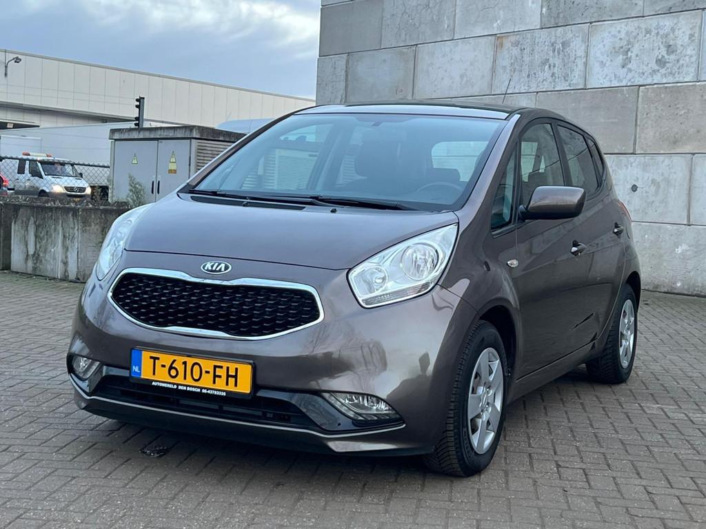 Kia Venga 1.6 CVVT Edition Automaat,airco,hoog instap, Auto's, 15 km/l, Gebruikt, 4 cilinders, Bruin