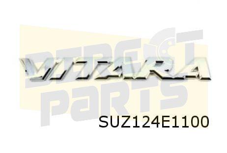 Suzuki Vitara achterklepembleem tekst ''Vitara'' Origineel!, -, Verzenden, -, Nieuw