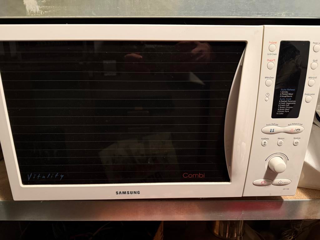 Combi magnetron oven Samsung, Witgoed en Apparatuur, Magnetrons, Ophalen, Zo goed als nieuw, Oven
