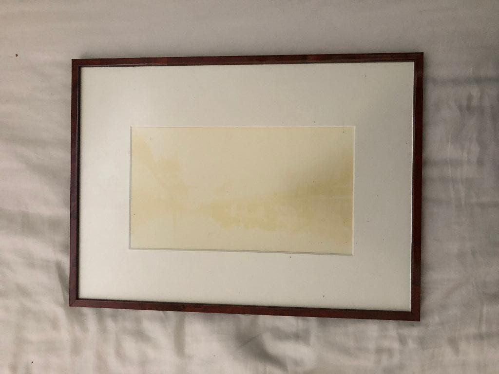lijst met ontspiegelend glas, Huis en Inrichting, Woonaccessoires | Lijsten, Ophalen, Hout, Minder dan 50 cm, Minder dan 50 cm