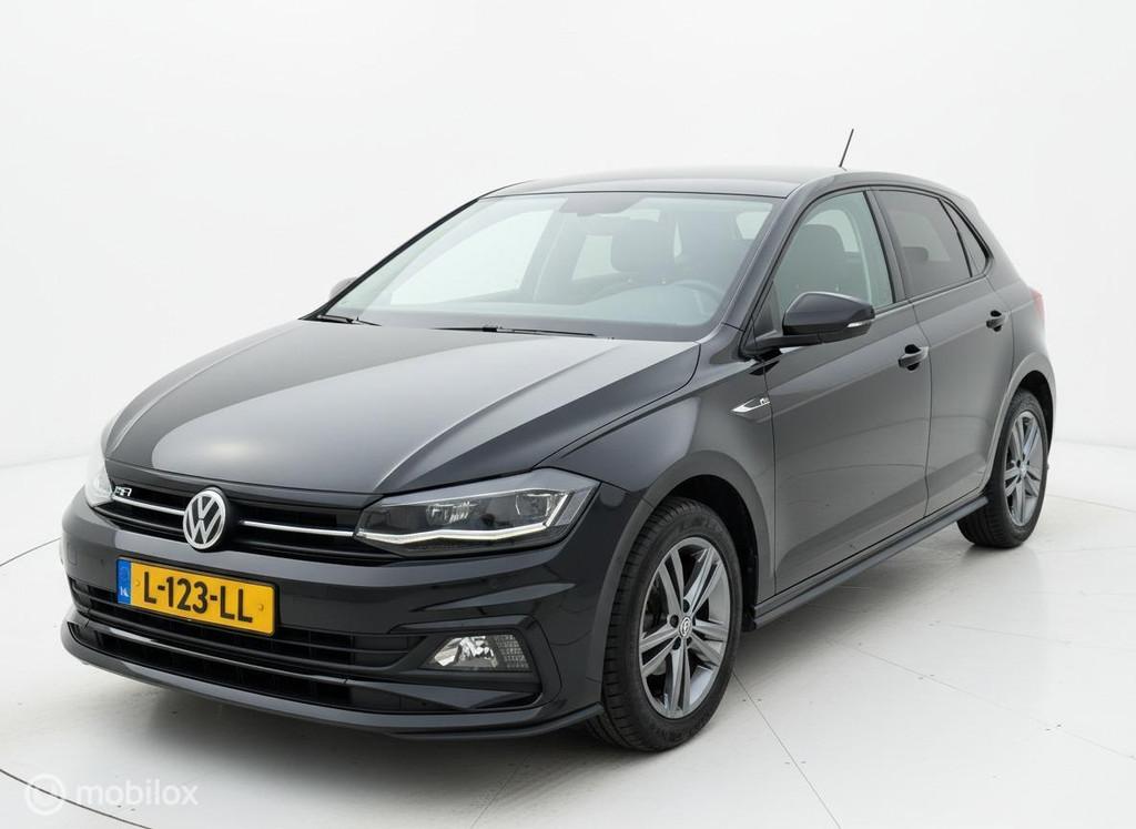 Volkswagen Polo 1.0 TSI R-Line PANO|LED|ACC|STOELVERW|CARPLA, Voorwielaandrijving, Stof, Bedrijf, Handgeschakeld