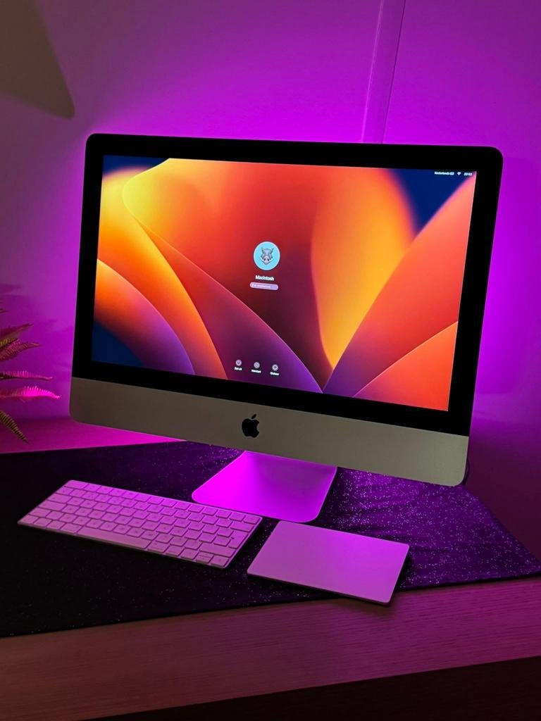 Apple iMac 4K 21.5 Inch‼️, 8 GB, IMac, Ophalen of Verzenden, Zo goed als nieuw