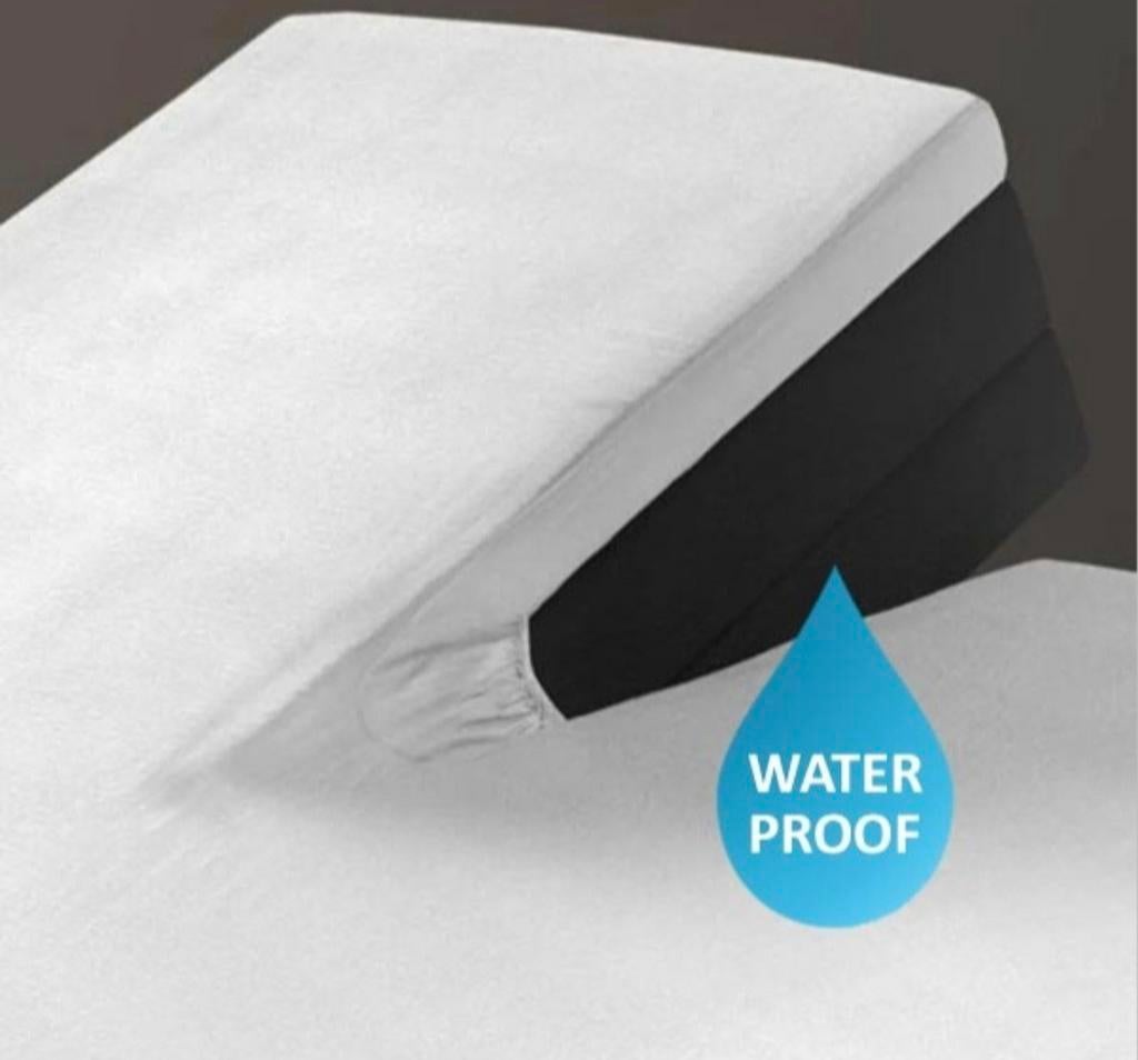 Waterdichtte molton voor split topper 1.80x2.00, Ophalen of Verzenden, Nieuw, Tweepersoons, Wit