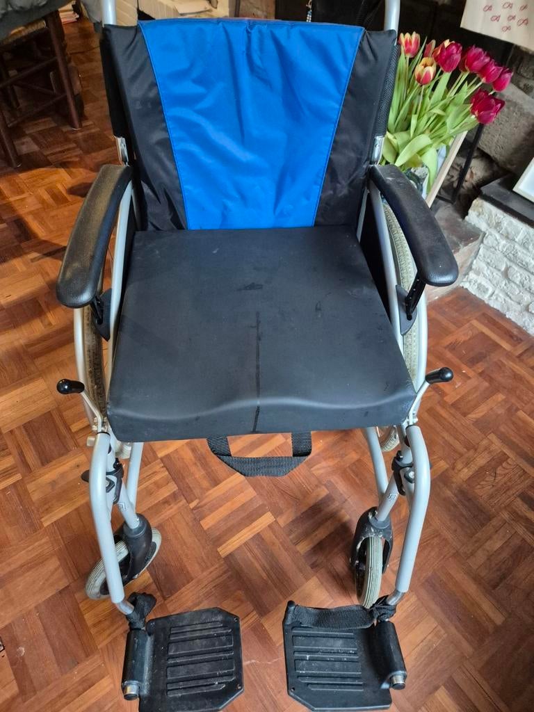 Rolstoel Excel G-Lite Pro met tas en kussen, Diversen, Rolstoelen, Ophalen, Inklapbaar, Nieuw, Duwrolstoel