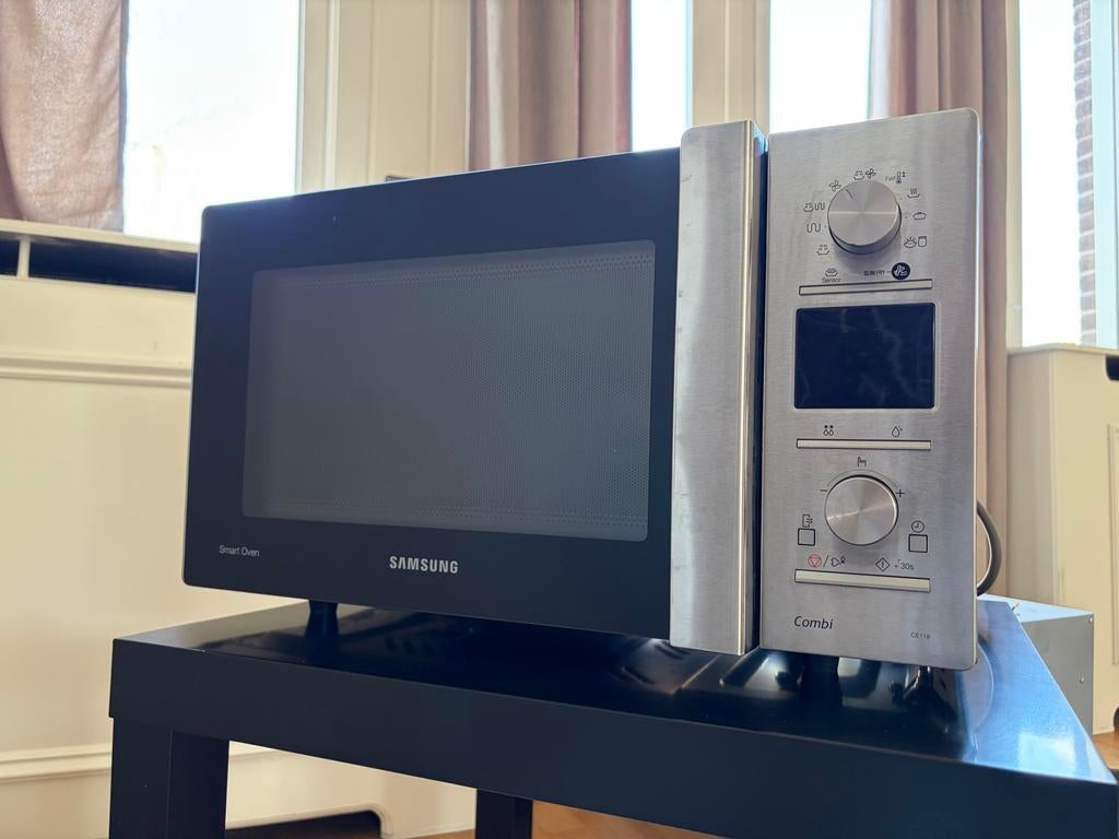 Samsung CE118PT Smart Oven Combi Magnetron, Ophalen, Combimagnetron, Gebruikt, Draaiplateau