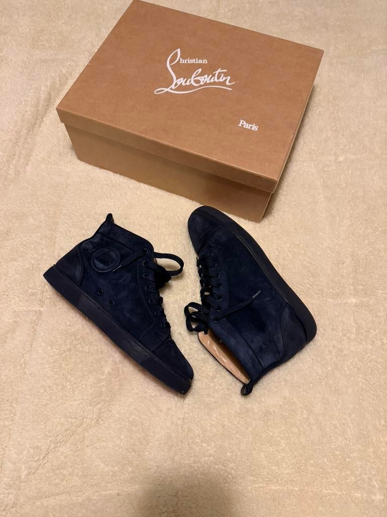 Louboutin, Ophalen of Verzenden, Zo goed als nieuw, Zwart