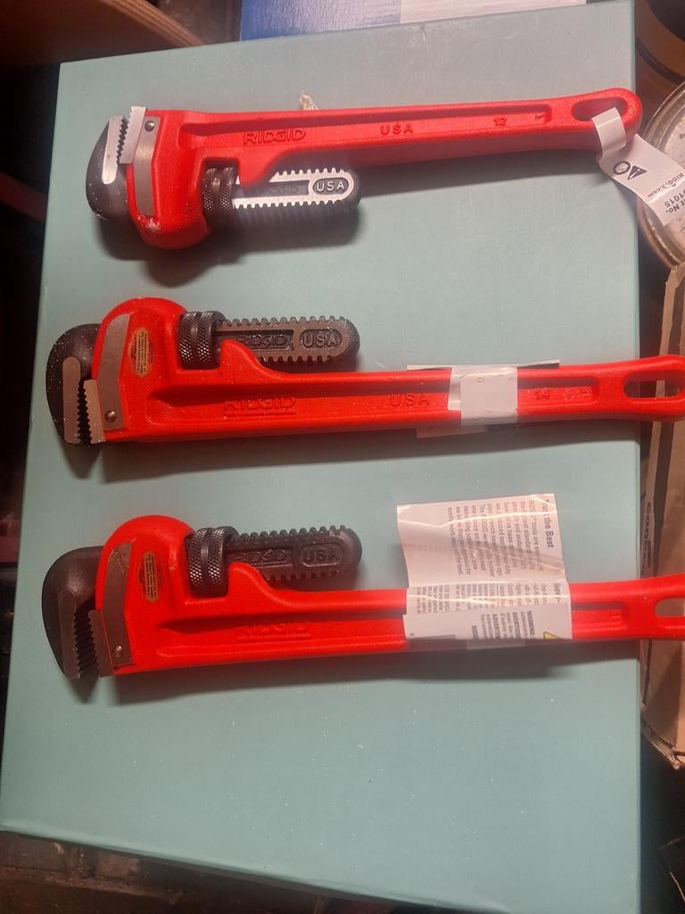Ridgid Heavy Duty Rechte Pijptang - Diverse Maten, Ophalen of Verzenden