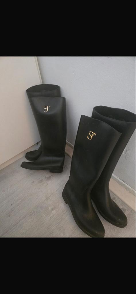 Supertrash laarzen maat 38, Kleding | Dames, Schoenen, Ophalen of Verzenden, Gedragen, Zwart, Hoge laarzen