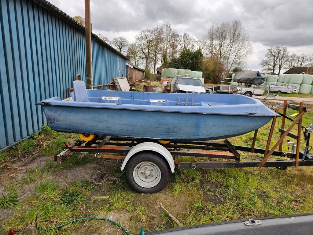 Boot met trailer, Ophalen, Overige typen, Motorboot