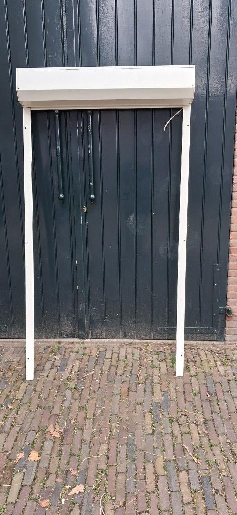 2 elektrische rolluiken, Ophalen, Gebruikt, 100 tot 150 cm, 200 cm of meer