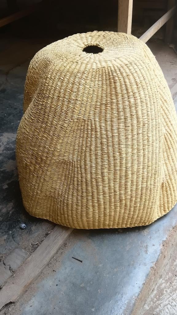 Lampenkap Bolgatanga, Ophalen of Verzenden, Rond