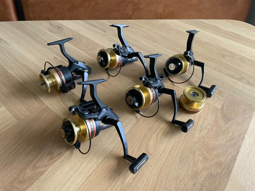 3 x Shakespeare Sigma 50SW + extra, Ophalen of Verzenden, Gebruikt, Molen