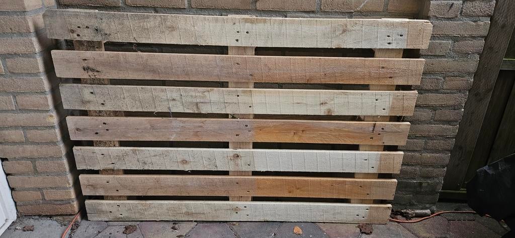 Pallet 120x80cm, Ophalen, Vuren, Minder dan 200 cm, Pallet