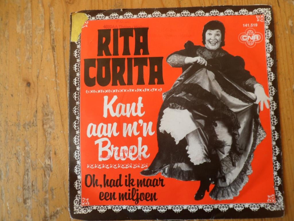 Rita Corita, Cd's en Dvd's, Vinyl Singles, Ophalen of Verzenden, Gebruikt, Nederlandstalig