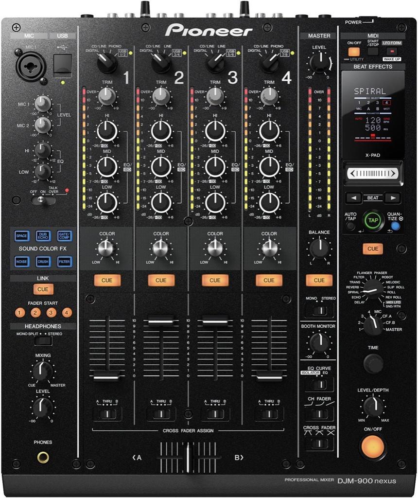 Pioneer DJ DJM 900 DJM900 NXS Nexus 900Nexus DJM900NXS, Muziek en Instrumenten, Mengpanelen, Ophalen of Verzenden, Gebruikt, Minder dan 5 kanalen