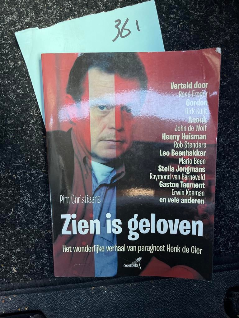 Zien is geloven: Het verhaal van paragnost Henk de Gier, Boeken, Ophalen of Verzenden, Zo goed als nieuw, Spiritualiteit algemeen