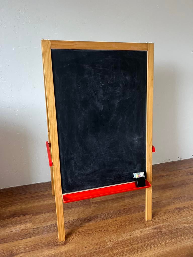 Ikea krijtbord en whitebord inclusief stiften en papierenrol, Diversen, Schoolborden, Ophalen, Gebruikt, Krijtbord