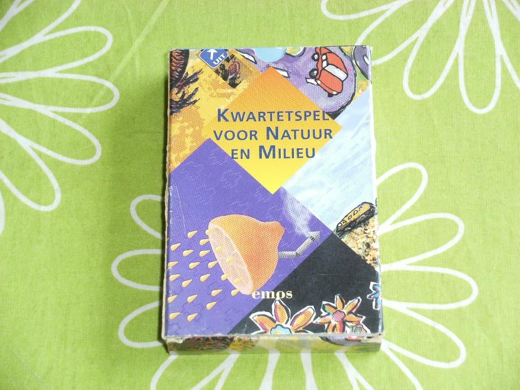 Kwartet spel voor Natuur en Milieu van de VSB bank, Ophalen of Verzenden, Zo goed als nieuw, Kwartet(ten)