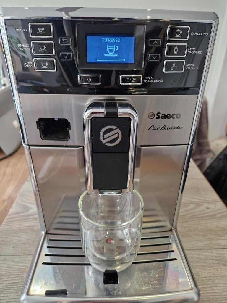 Saeco picobaristo volautomaat, 10 kopjes of meer, Ophalen of Verzenden, Zo goed als nieuw, Koffiemachine