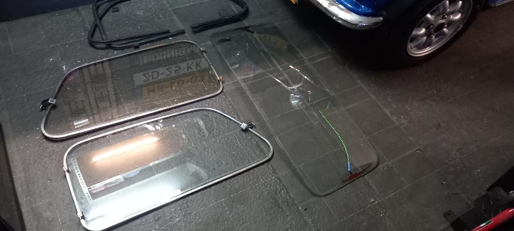 Achter zijramen Mini classic, Ophalen, Gebruikt, Mini