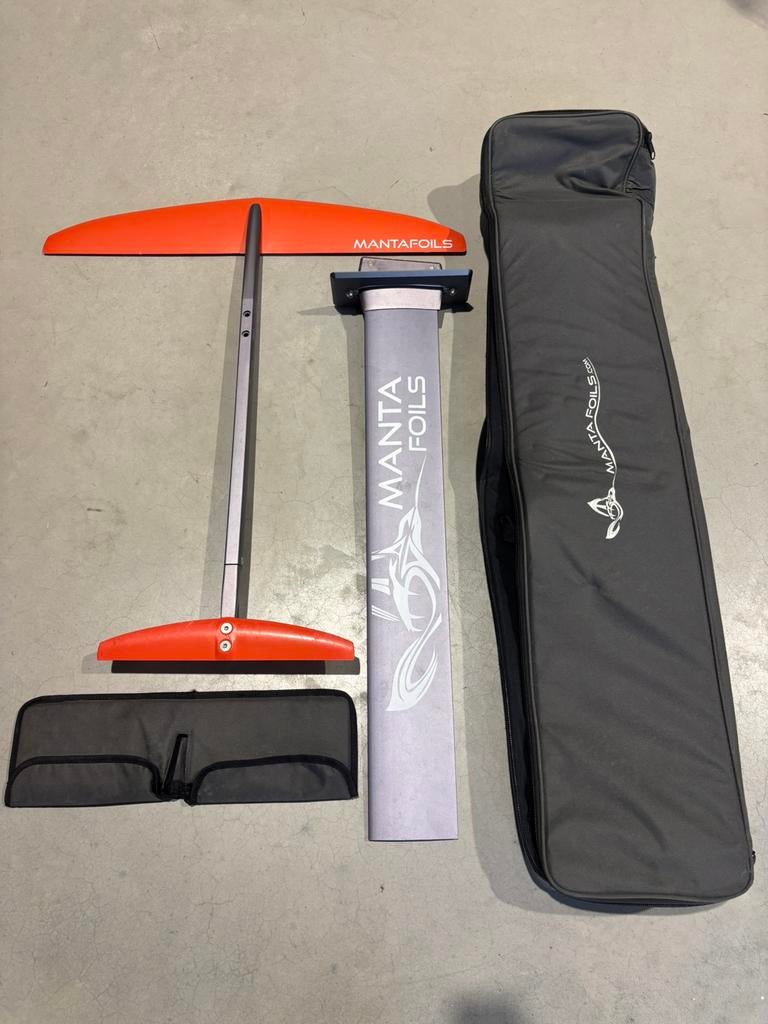 Manta Foils / Complete windsurf foil set, Watersport en Boten, Ophalen, Gebruikt, Overige typen, Met draagtas