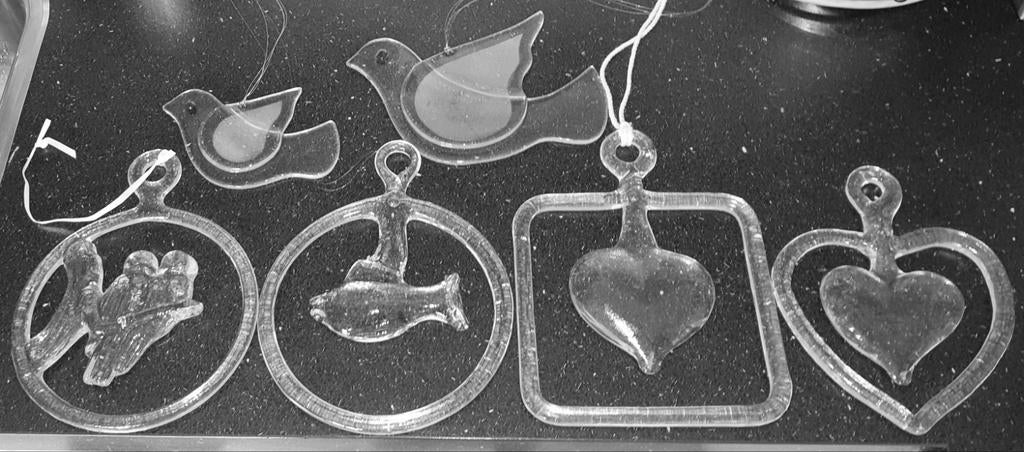 Kosta Boda raamhangers suncatchers vintage, Antiek en Kunst, Antiek | Glas en Kristal, Ophalen