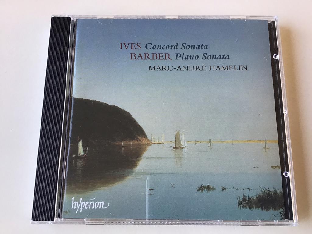 Ives concord Sonata / Barber Piano Sonata Marc-André Hamelin, Ophalen of Verzenden, Romantiek, Zo goed als nieuw, Kamermuziek