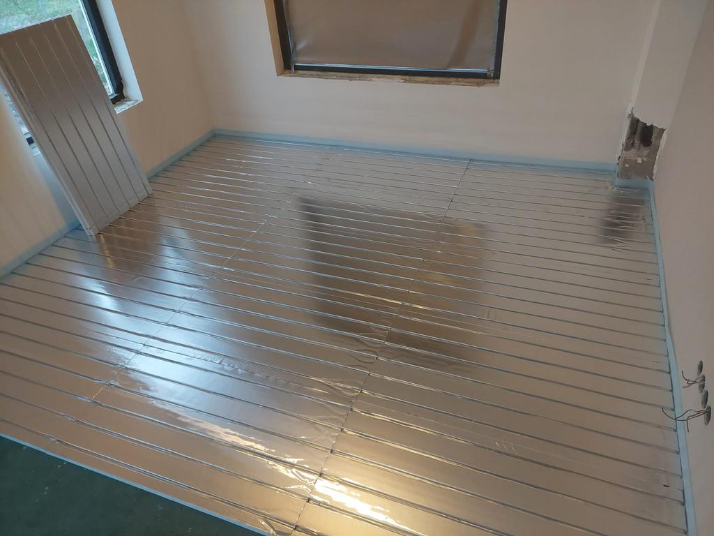 vloerverwarming op houten vloer 25 mm hoog, Overige kleuren, 75 m² of meer, Overige typen, Nieuw