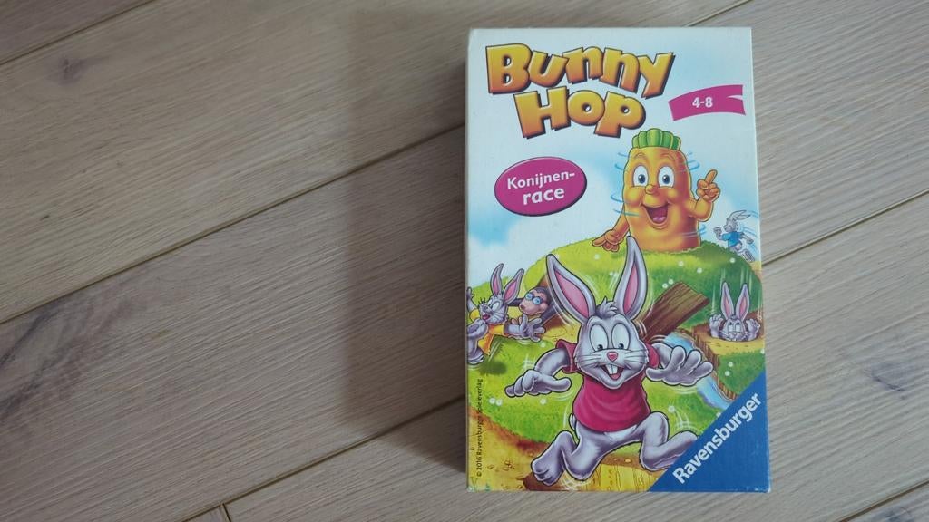 Bunny Hop bordspel - reisspel - Ravensburger 4-8, Ophalen, Zo goed als nieuw