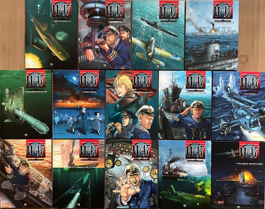 Complete serie HC U-47 - Geraldo Balsa, HC, Complete serie of reeks, Nieuw, Ophalen of Verzenden, Geraldo Balsa