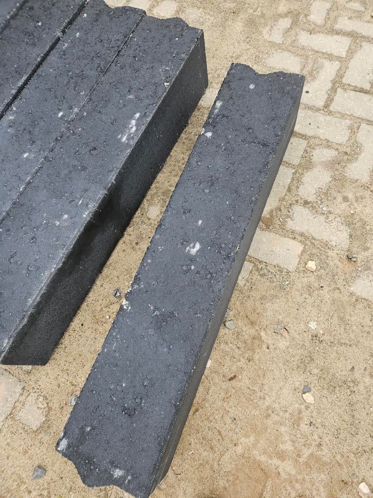 Betonbanden 20x20x100 antraciet