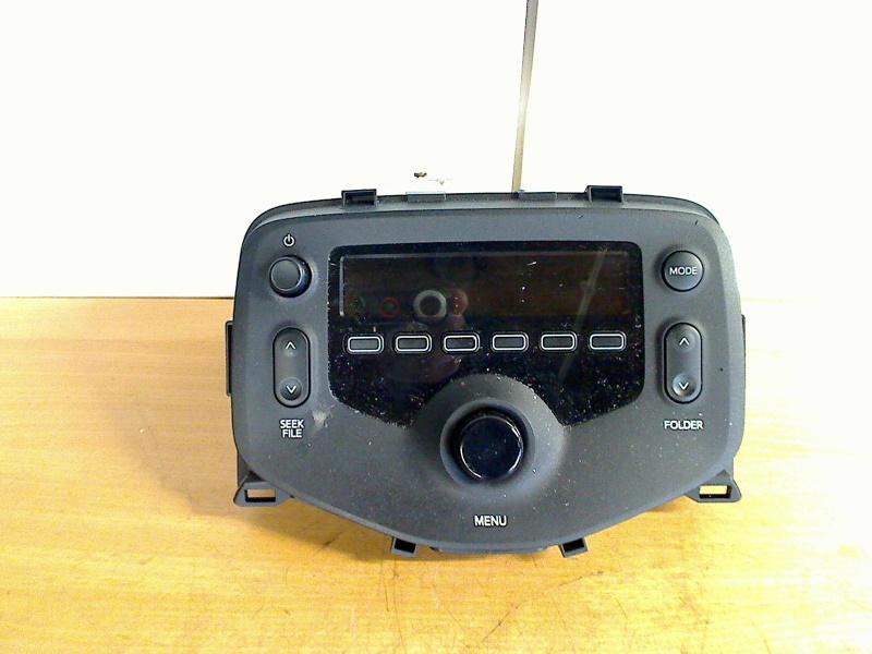 Radio Toyota Aygo (B40) (2014-05/2018-06) 861200h040, Gebruikt, Kundenbetreuung@toyota.de, Toyota-Allee 2, Köln 50858, , Duitsland