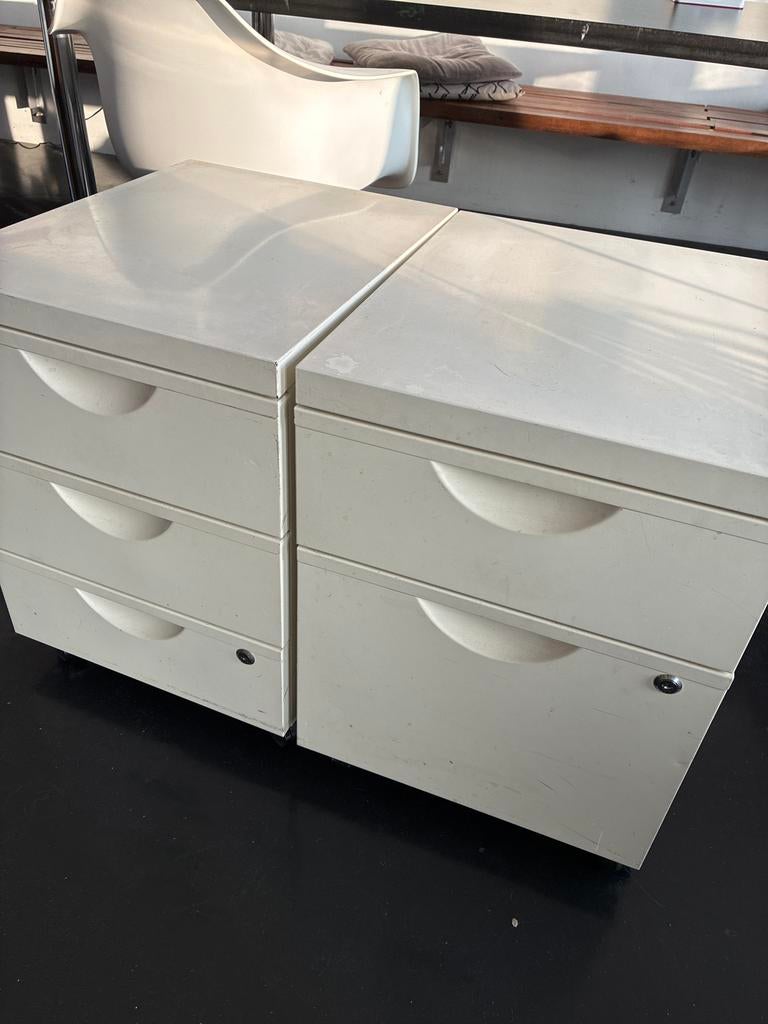 2x IKEA ladenblokken - Handig voor kantoor of thuis, Ophalen, Minder dan 50 cm, Gebruikt, 3 of 4 laden