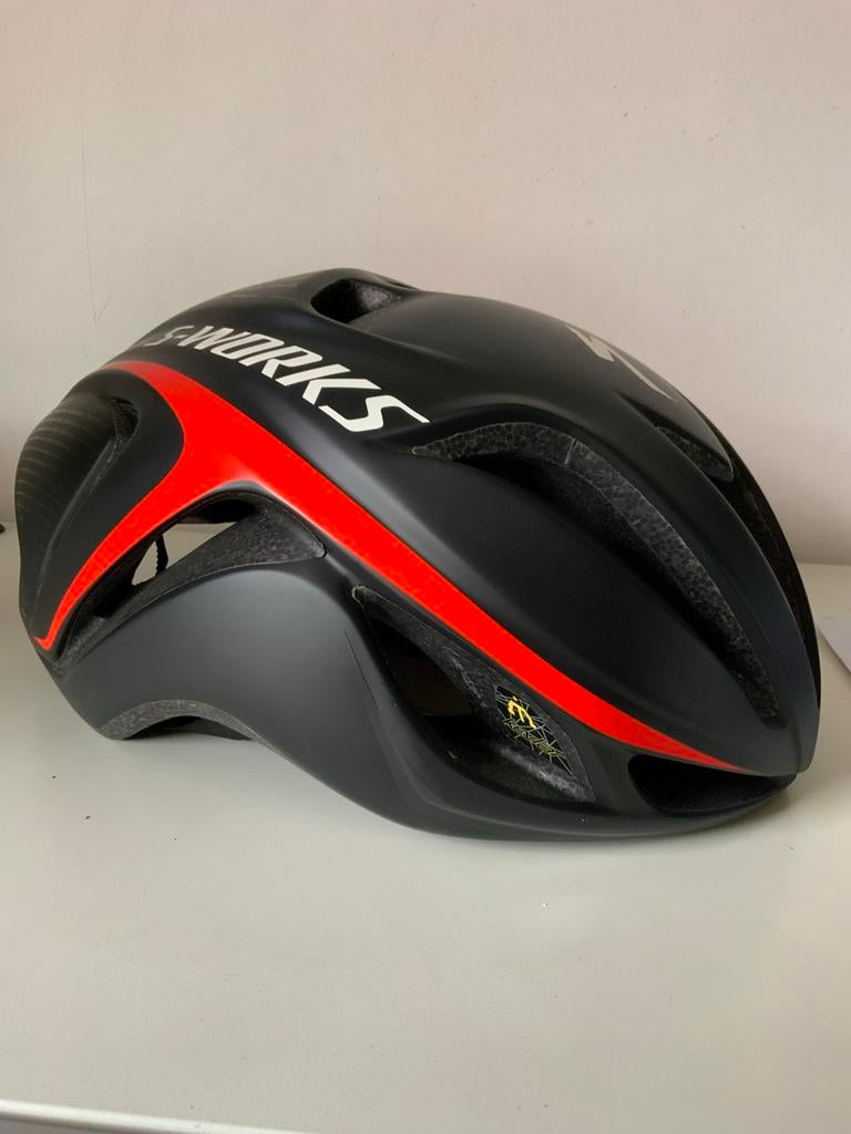 Nieuwe S-Works Evade fietshelm zwart/rood maat L., Ophalen of Verzenden, Nieuw, L, Heer of Dame