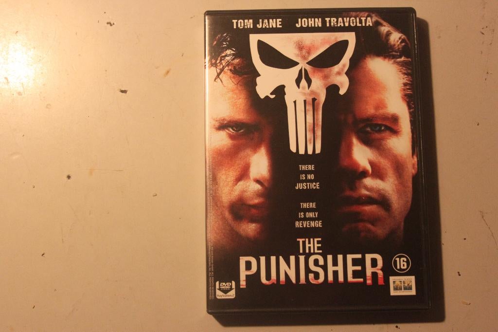 601v - dvd - tom jane / john travolta - the punisher, Alle leeftijden, Ophalen of Verzenden, Gebruikt