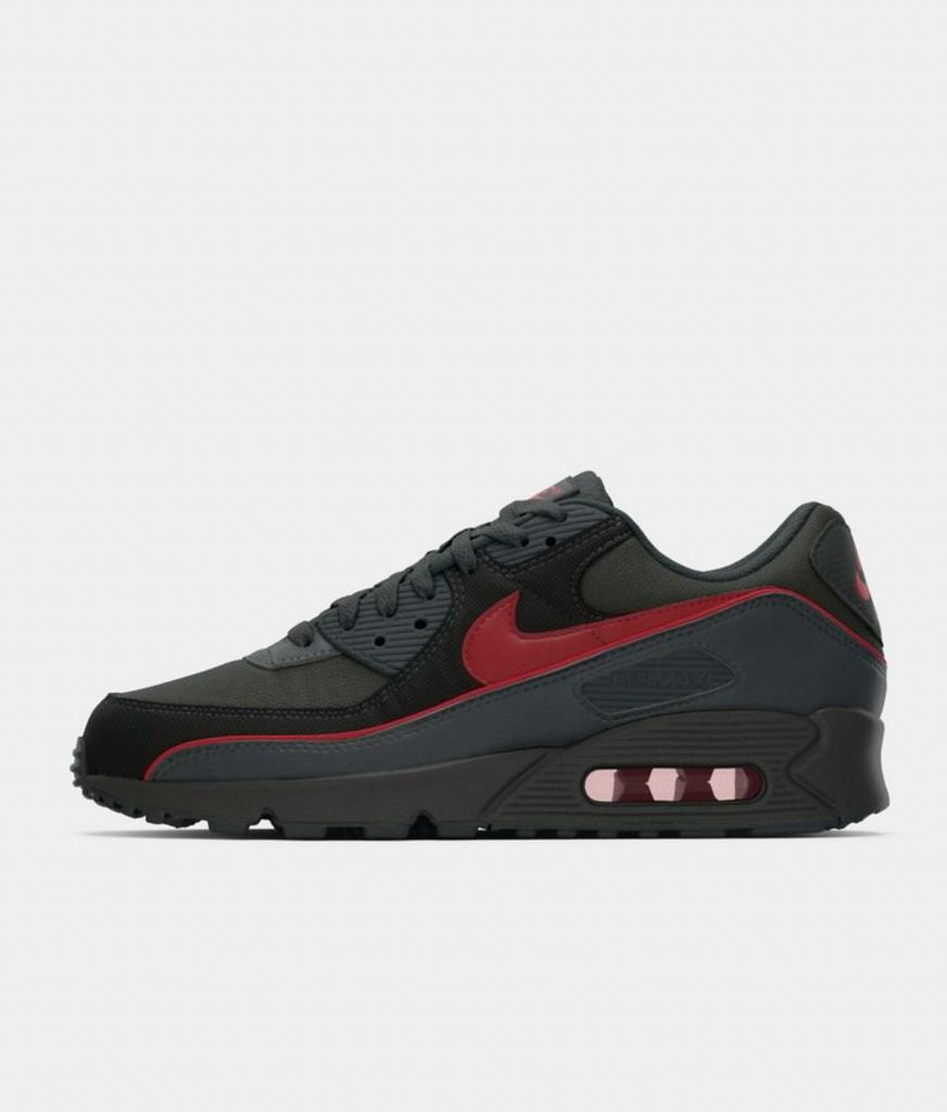 Nike Air Max 90 ‘Iron Grey University Red’ - maat 45, Kleding | Heren, Schoenen, Product.Safety.ENEA@nike.com, Zwart, Nike, Nieuw