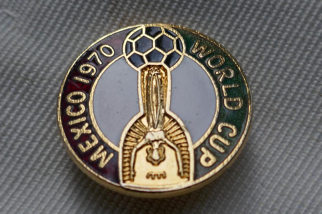 Speldje WK Voetbal Mexico, Verzenden, Zo goed als nieuw, Sport, Button