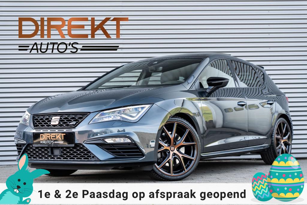SEAT Leon 2.0 TSI CUPRA PANO BEATS KEYLESS VIRTUAL CAMERA, 15 km/l, Gebruikt, Zwart, 4 cilinders