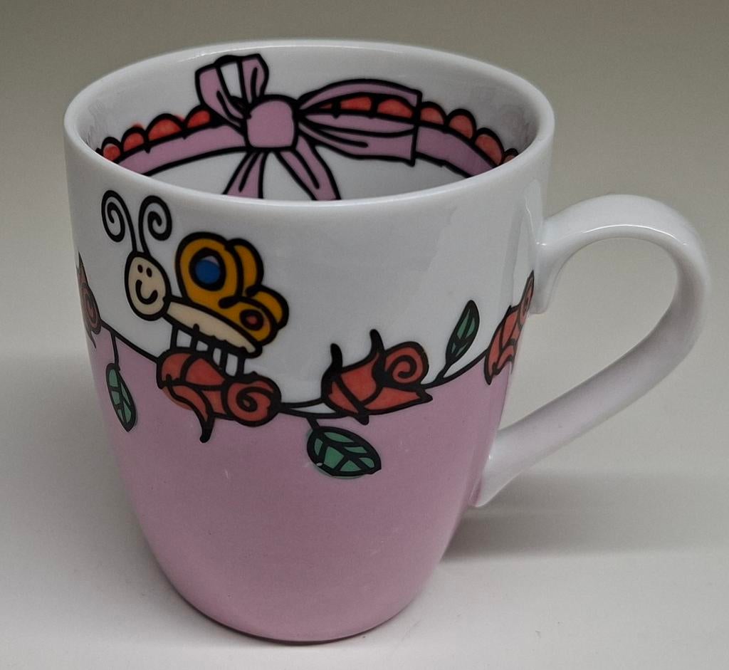 Mok Douwe Egberts Babette Harms., Huis en Inrichting, Keuken | Servies, Ophalen of Verzenden, Zo goed als nieuw, Overige stijlen