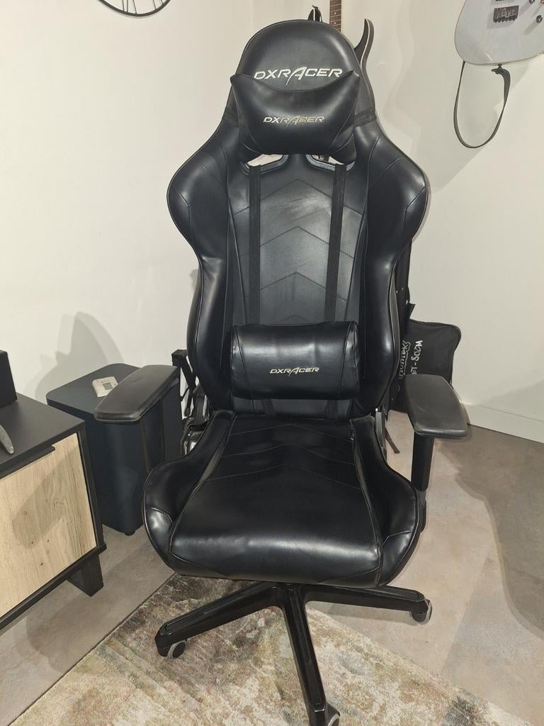 DX Racer RACING chair bureaustoel, Ophalen, Gebruikt, Zwart
