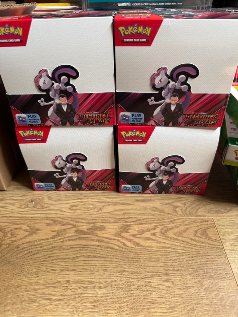 Destined Rivals Boosterbox - Zonder seal (7 stuks), Ophalen of Verzenden, Nieuw, Boosterbox, Foil