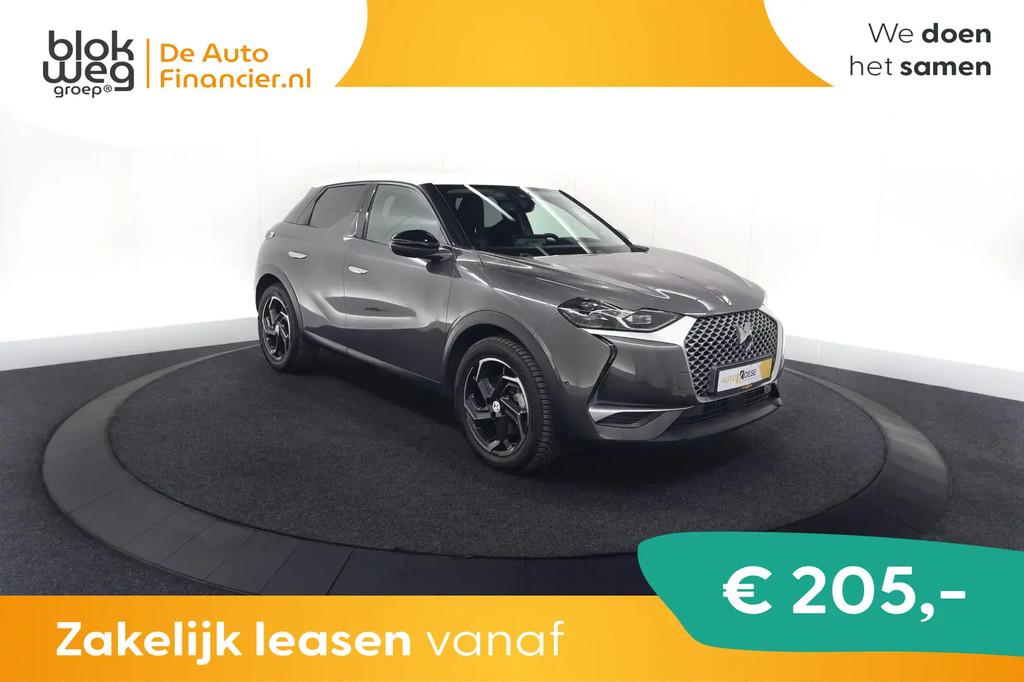 DS 3 Crossback 50 kwh e-Tense So Chic € 14.900,00, Auto's, DS, 136 pk, Gebruikt, Lichtsensor, 1498 kg