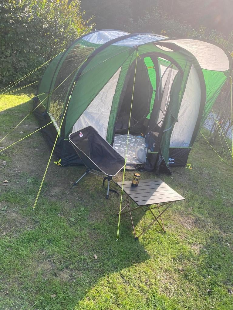 Kampo Brean 3 air tunneltent., Caravans en Kamperen, Tenten, Ophalen, Zo goed als nieuw, Tot en met 4