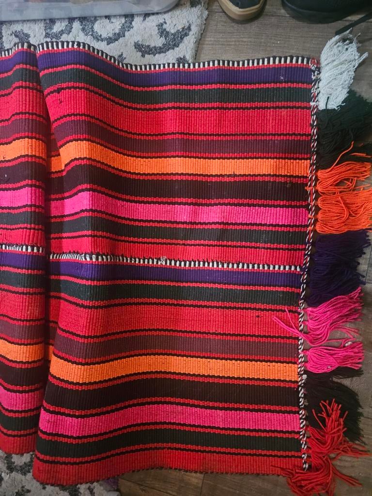 Handgeweven Jajim kelim van wol - 179x60cm, Ophalen of Verzenden