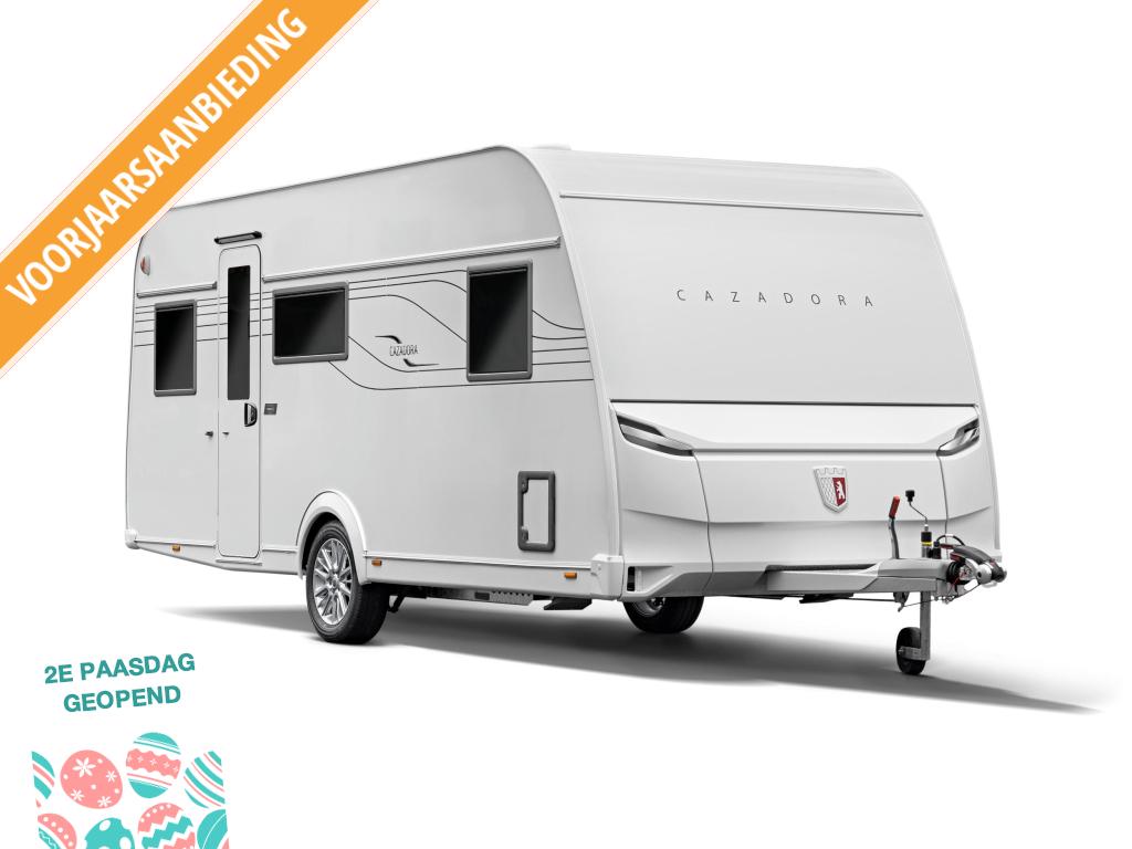 Tabbert Cazadora 495 HE (2026) Vol opties! (Zondag open!!), Schokbreker, Tabbert, Bedrijf, Treinzit