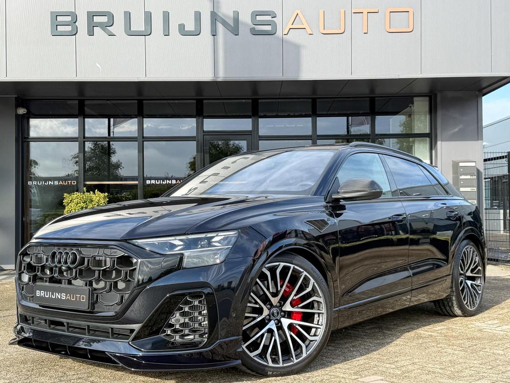 Audi Q8 60 TFSI e ABT Aero Audi Exclusive Lak |Head-up|4Wstu, Auto's, Audi, Automaat, 77 km/l, Zwart, 2995 cc